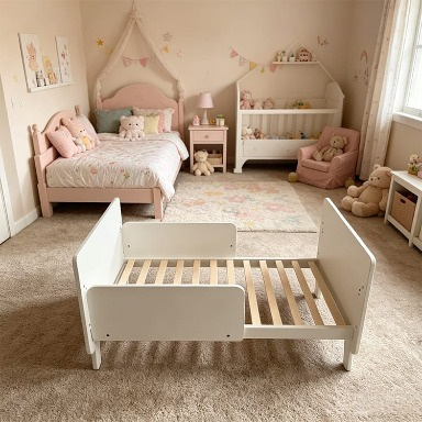 Boori Natty Convertible Cot Bed – Solid White