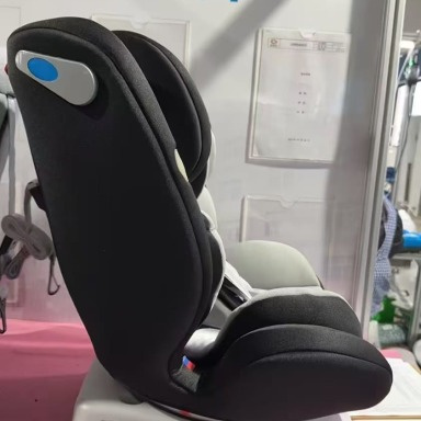 G405 360° Rotating ISOFIX Car Seat – Black & Grey