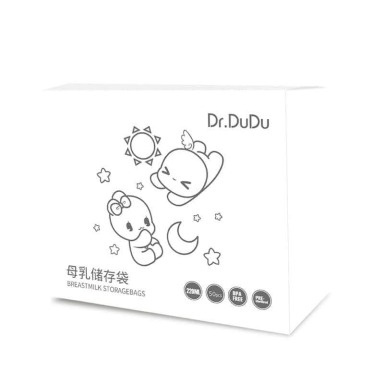 Dr. DuDu Breast Milk Storage Bags 220ml – 50 Pieces
