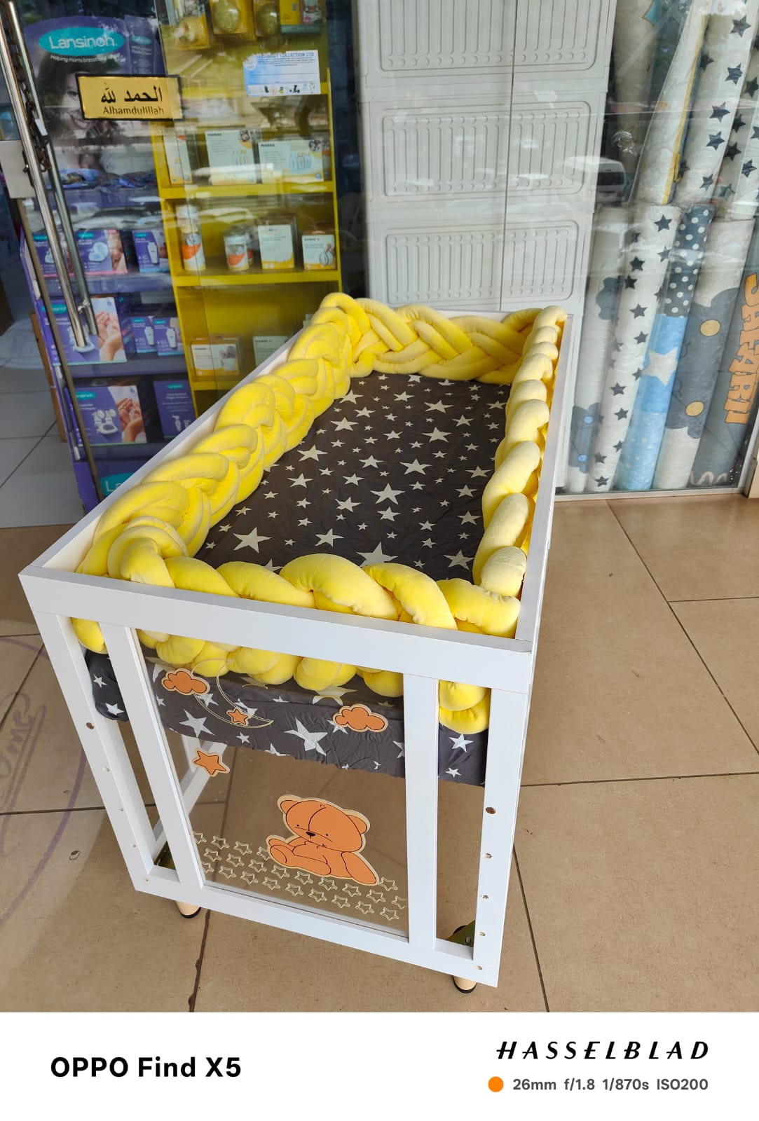 6 Braids Cot Bumper 4.5m | Baby Cot Bed Bumper