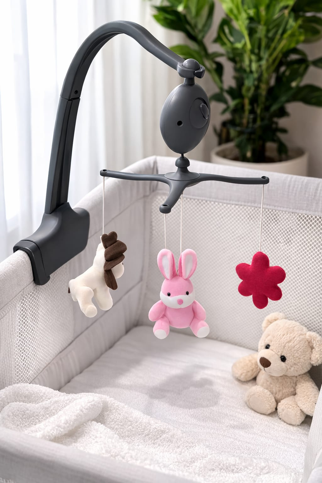Playpen Cot Mobile – Baby Musical Hanging Toy