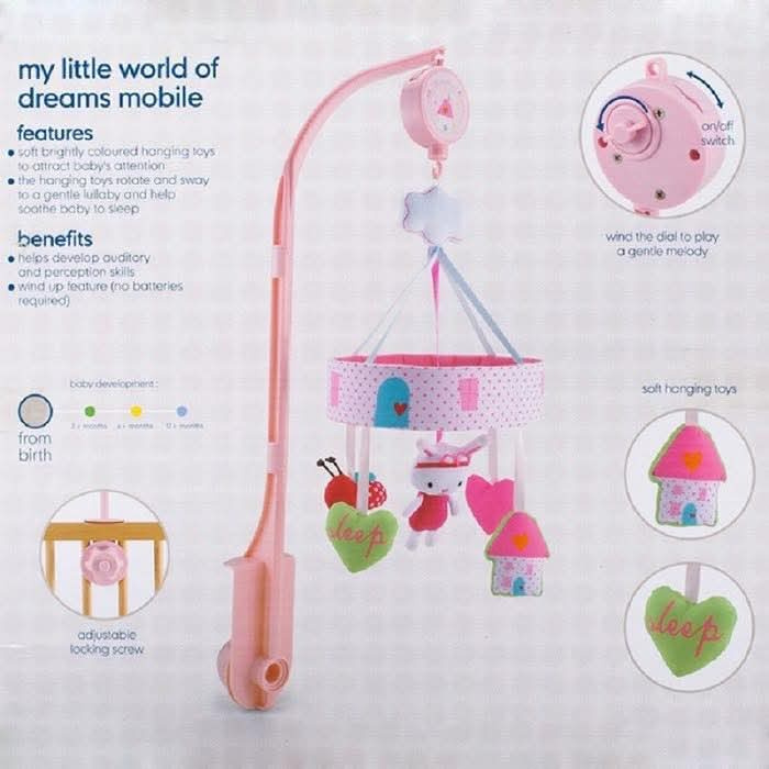 Baby Cot Mobile | My Little World of Dreams Mobile