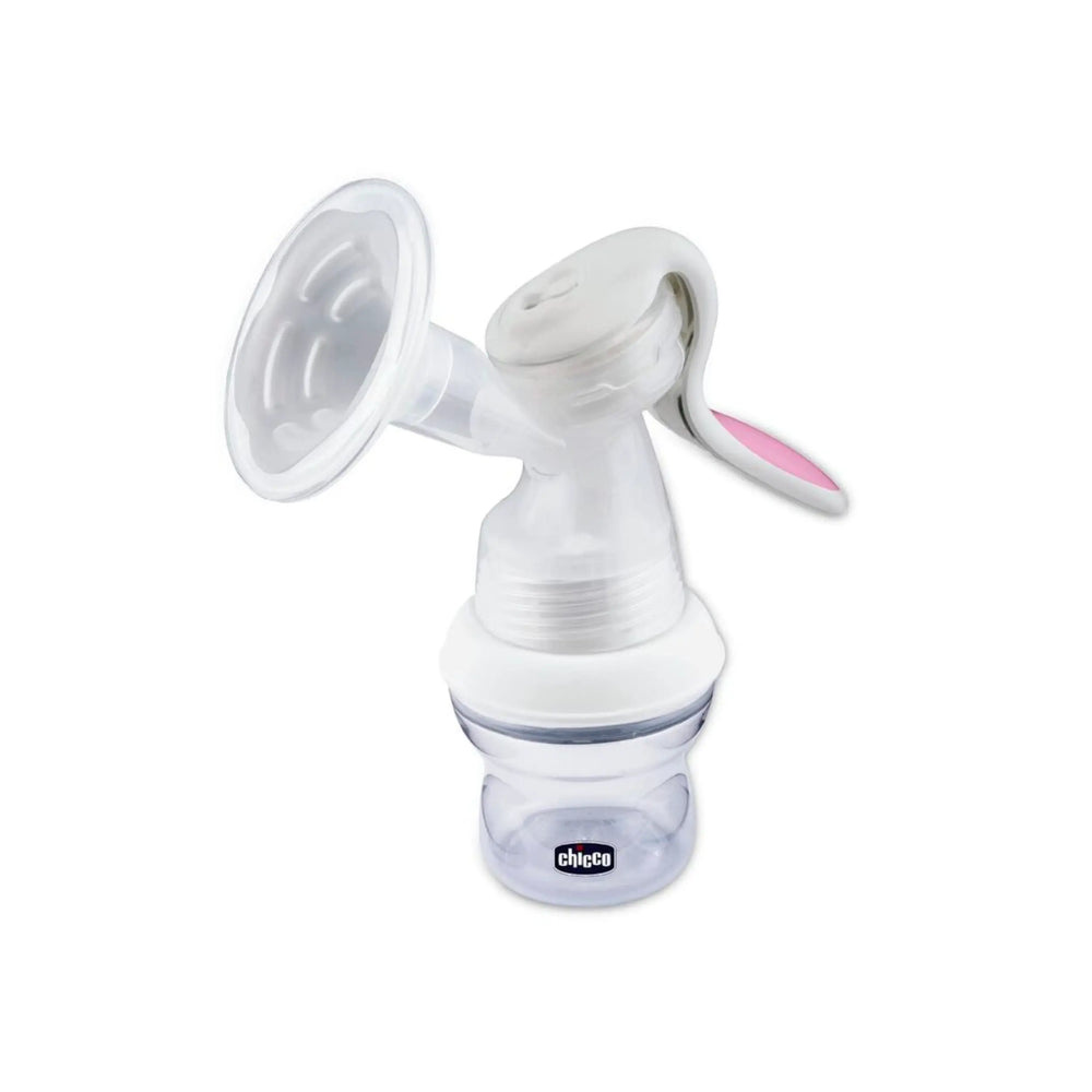 Chicco NaturalFeeling Manual Breast Pump | Ergonomic Handle