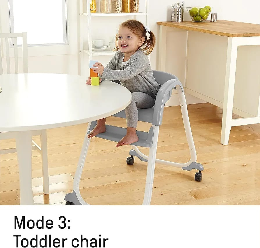 Ingenuity SmartClean Trio Elite 3-in-1 High Chair – Gray
